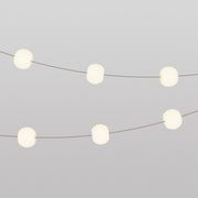 Catena luminosa 6 punti luce da esterno IP67 Desert Brown - Marina6 Cherry 70 cm