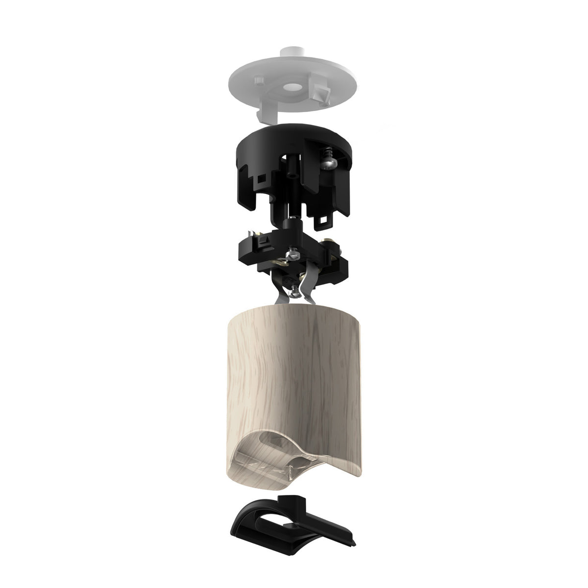 Kit portalampada esse14 per lampade a sospensione con attacco S14d - Neutro