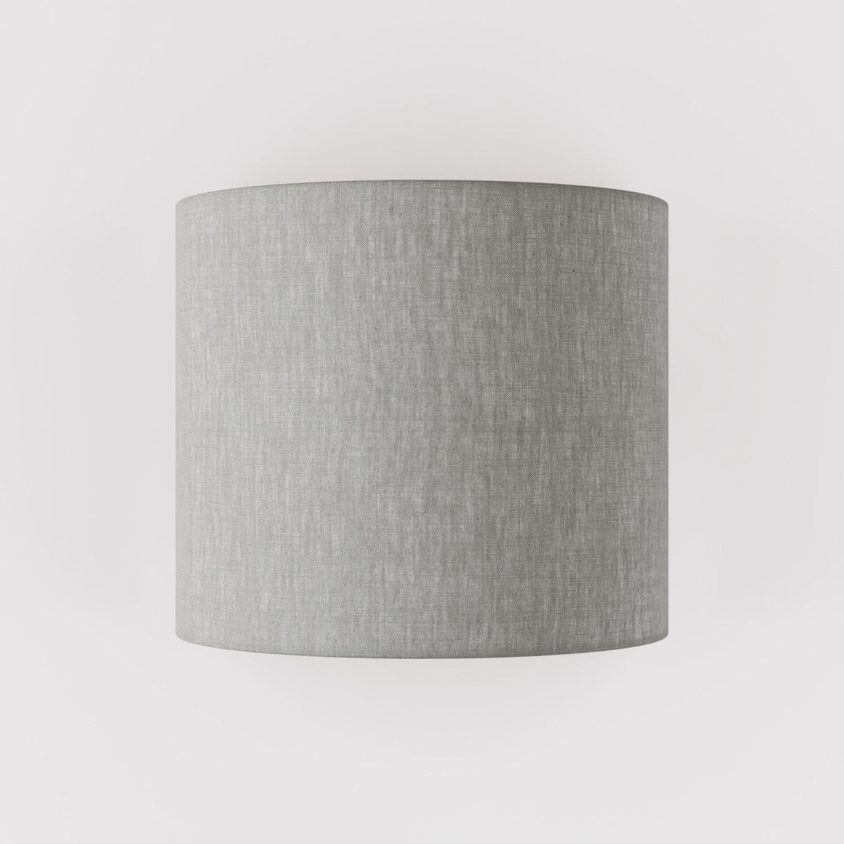 Applique Ventola con paralume in tessuto Camelot grigio chiaro - Made in Italy