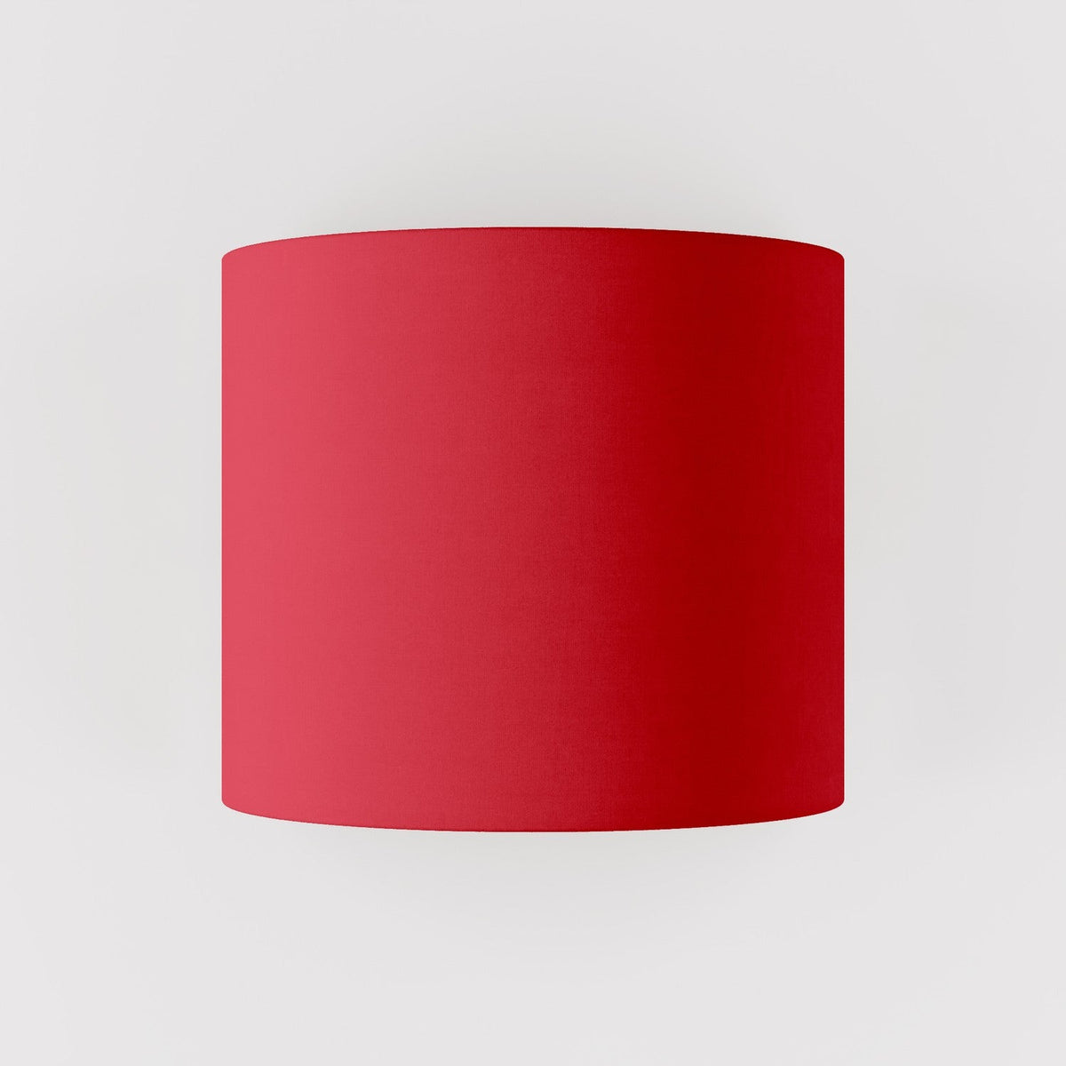Applique Ventola con paralume in tessuto Teletta rosso - Made in Italy