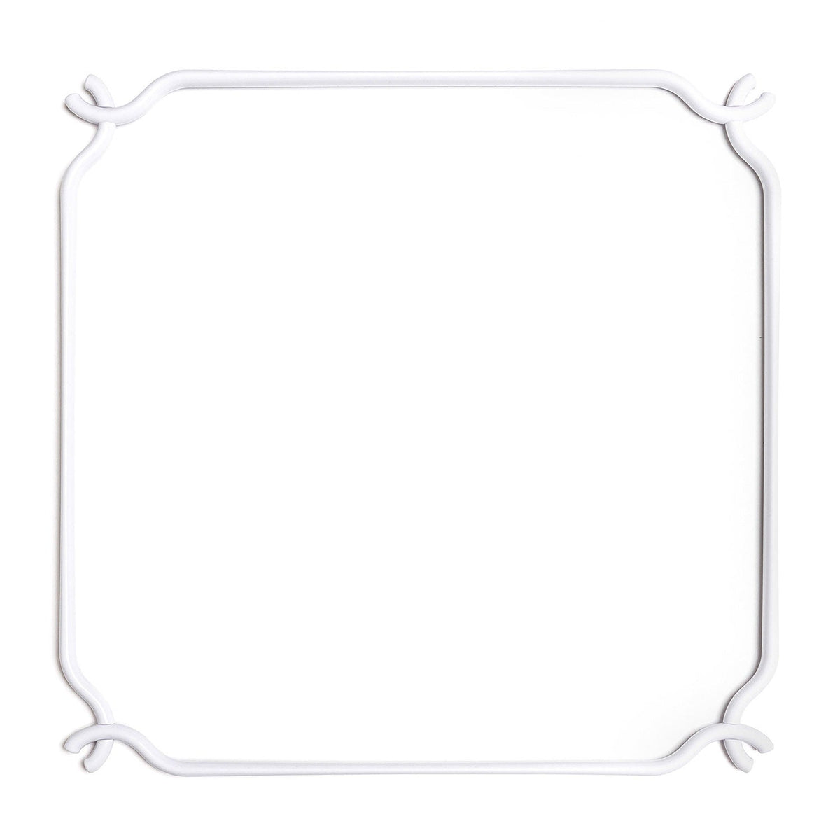 Cage Quadrato - Struttura per lampadari - Bianco M - L 48 cm