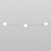 Catena luminosa 3 punti luce da esterno IP67 Grigio - Marina3