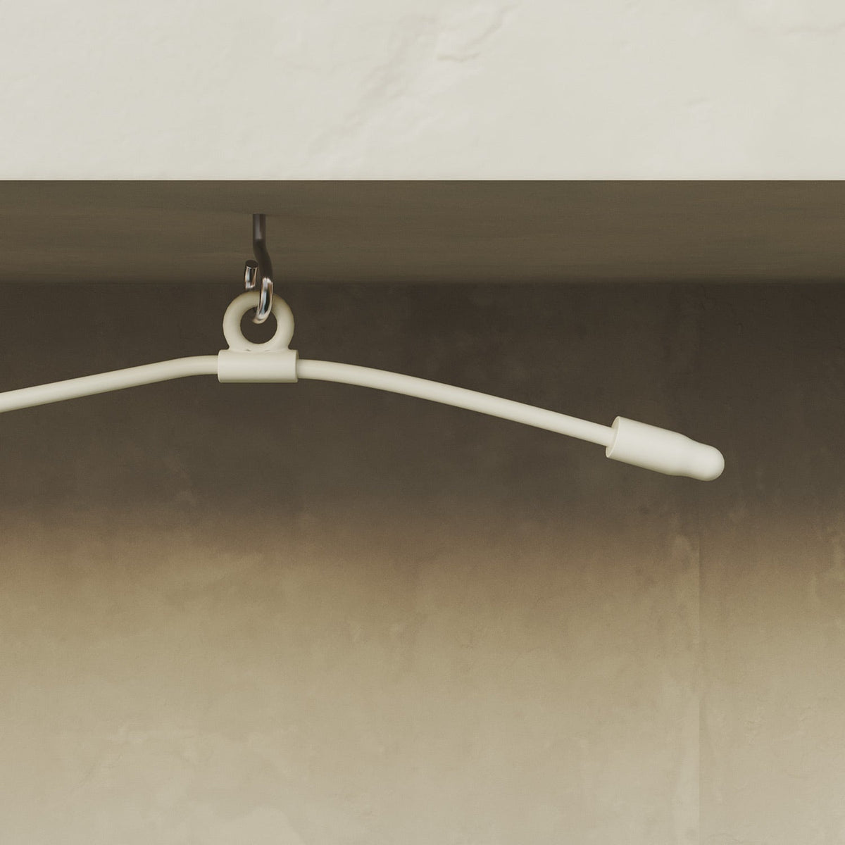 Catena luminosa 4 punti luce da esterno IP67 Bianco Sabbia - Marina4 Cherry 70 cm