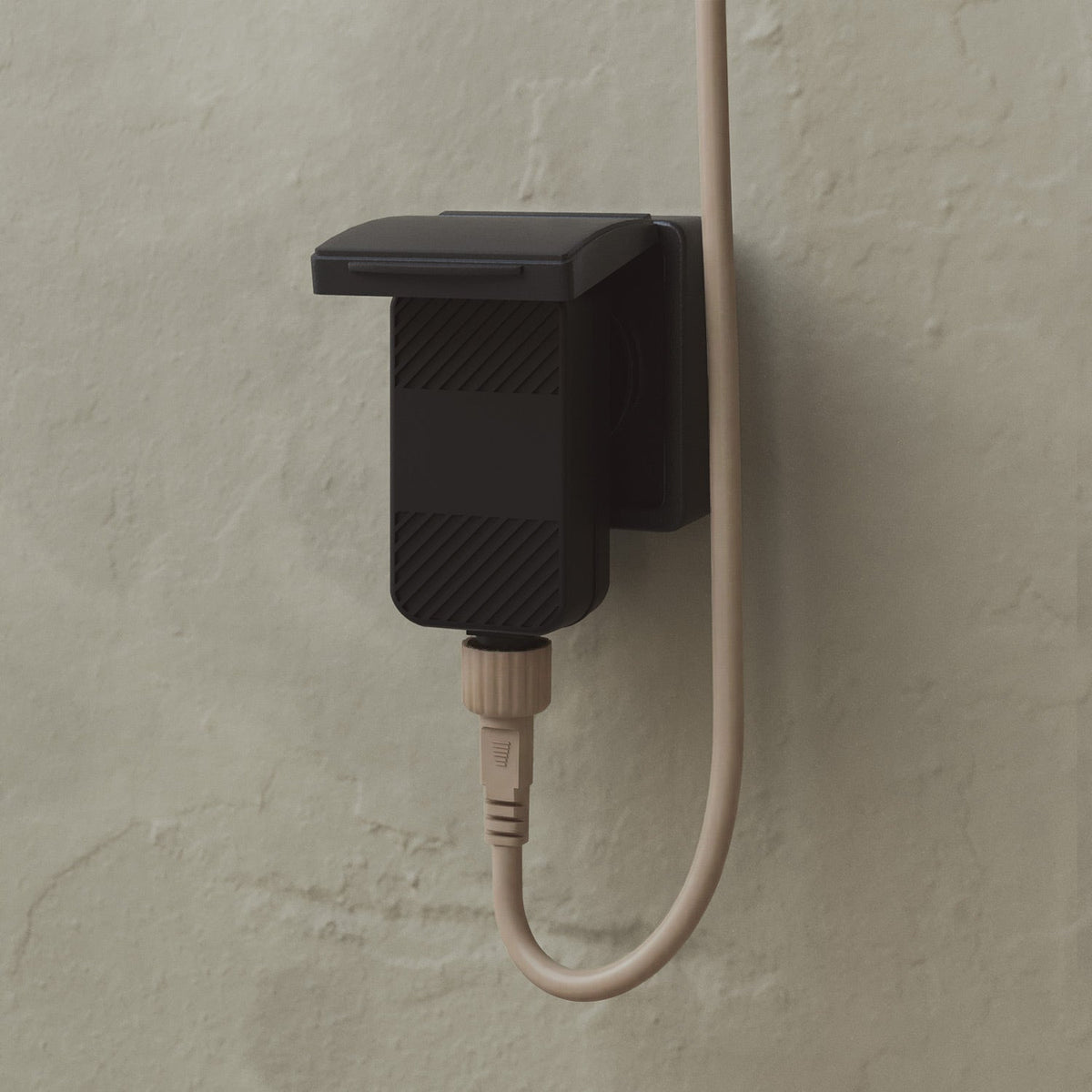 Catena luminosa 4 punti luce da esterno IP67 Desert Brown - Marina4 Cherry 70 cm