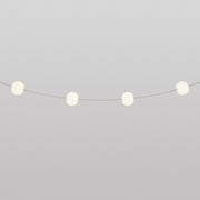 Catena luminosa 4 punti luce da esterno IP67 Desert Brown - Marina4 Cherry 70 cm