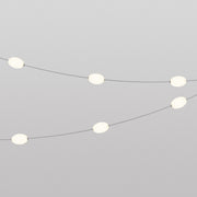 Catena luminosa 6 punti luce da esterno IP67 Grigio - Marina6