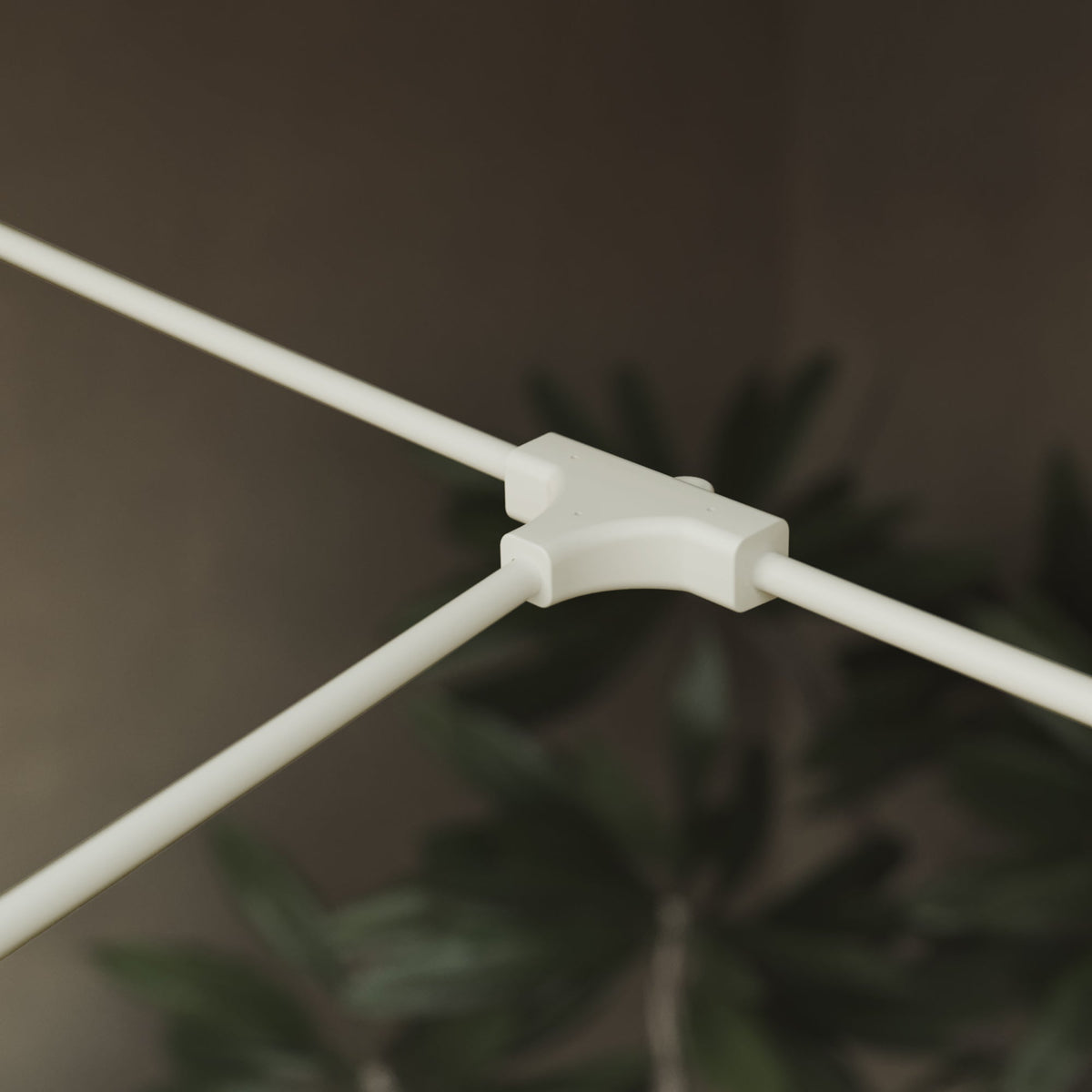 Cavo di connessione tra paralumi con forma a T - Marina - Bianco sabbia