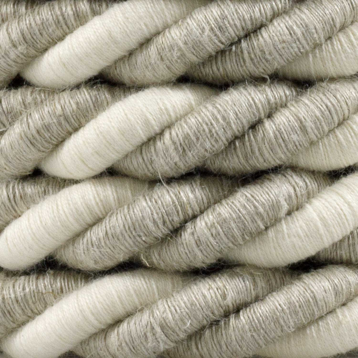 Cordone elettrico 3x0,75 rivestito in lino naturale e cotone grezzo