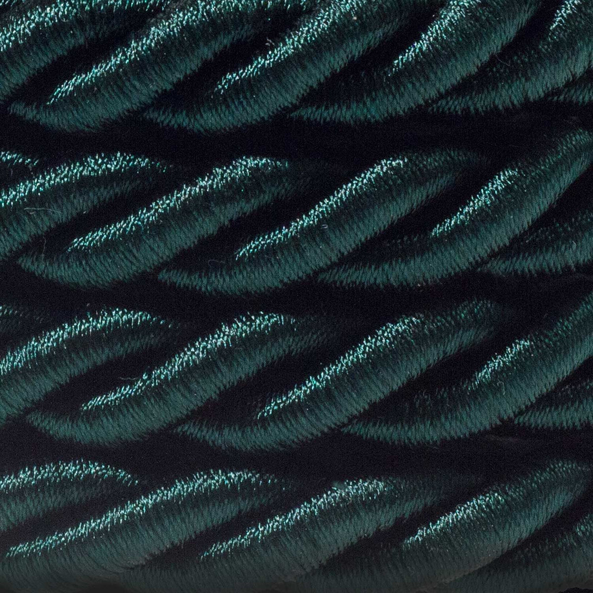 Cordone elettrico 3x0,75 rivestito in tessuto verde scuro lucido