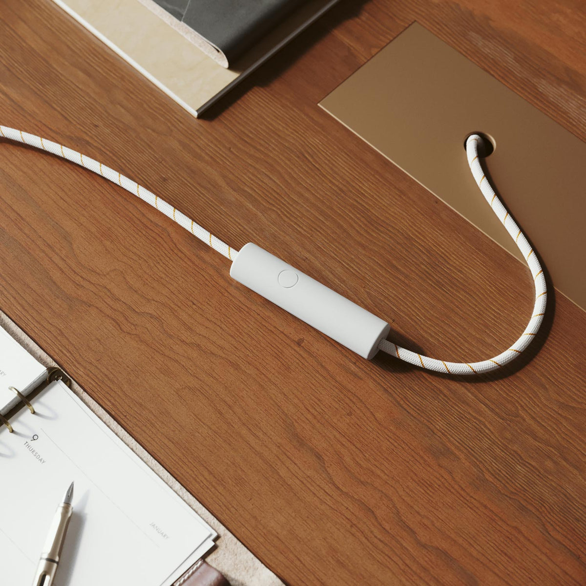 Dimmer universale a pulsante con collegamento di terra per lampadine incandescenza e led dimmerabili - Bianco