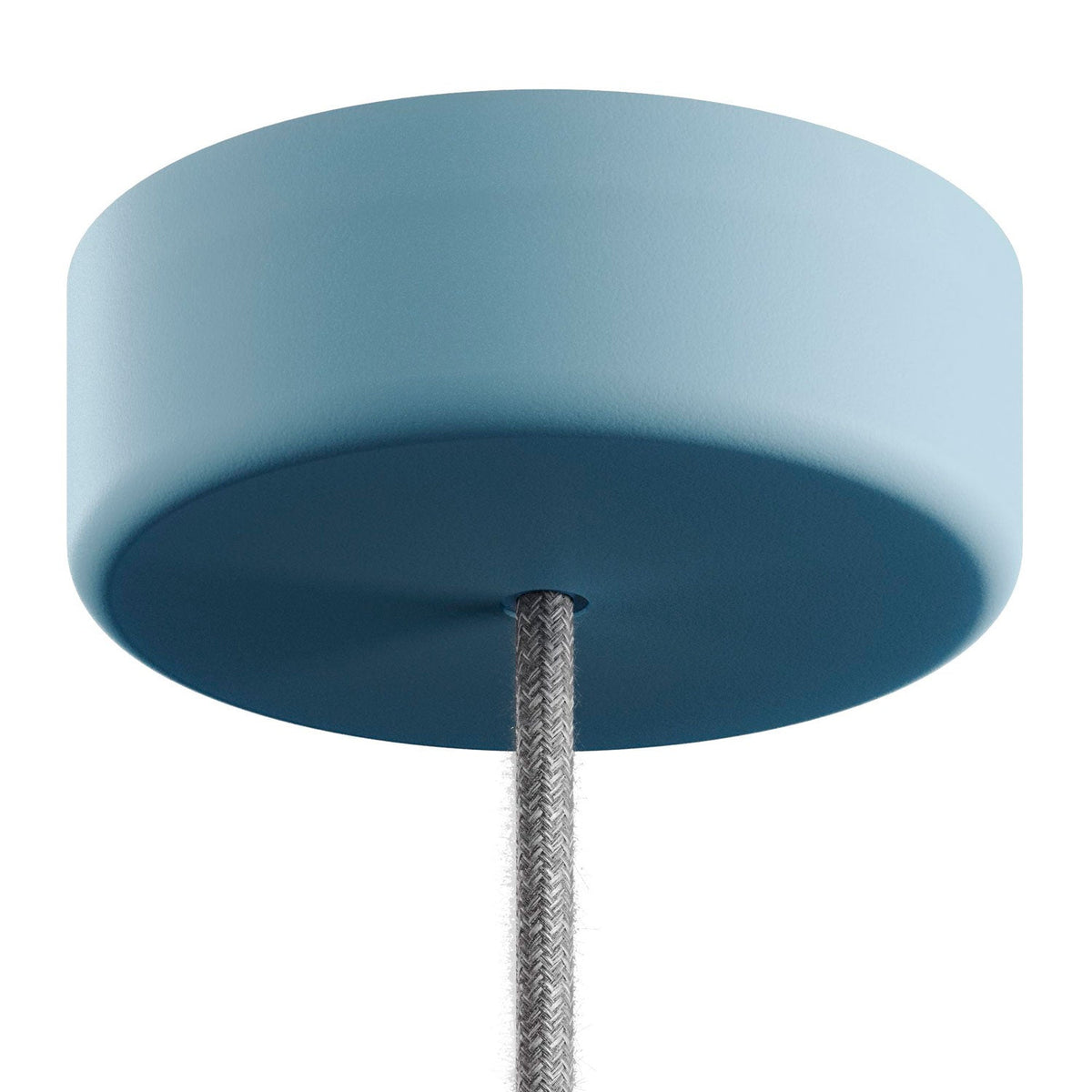 EIVA Kit Rosone in Silicone Soft Touch per Esterno IP65 - Sistema Modulair - Blu carta da zucchero