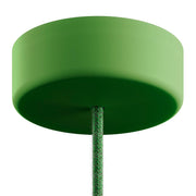 EIVA Kit Rosone in Silicone Soft Touch per Esterno IP65 - Sistema Modulair - Verde prato