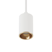 Faretto GU10 Spotlight LED Bispot - Bianco opaco / Bronzo satinato