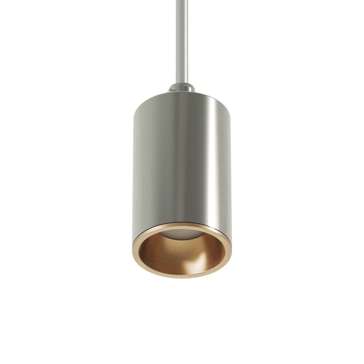 Faretto GU10 Spotlight LED Bispot - Cromo / Bronzo satinato