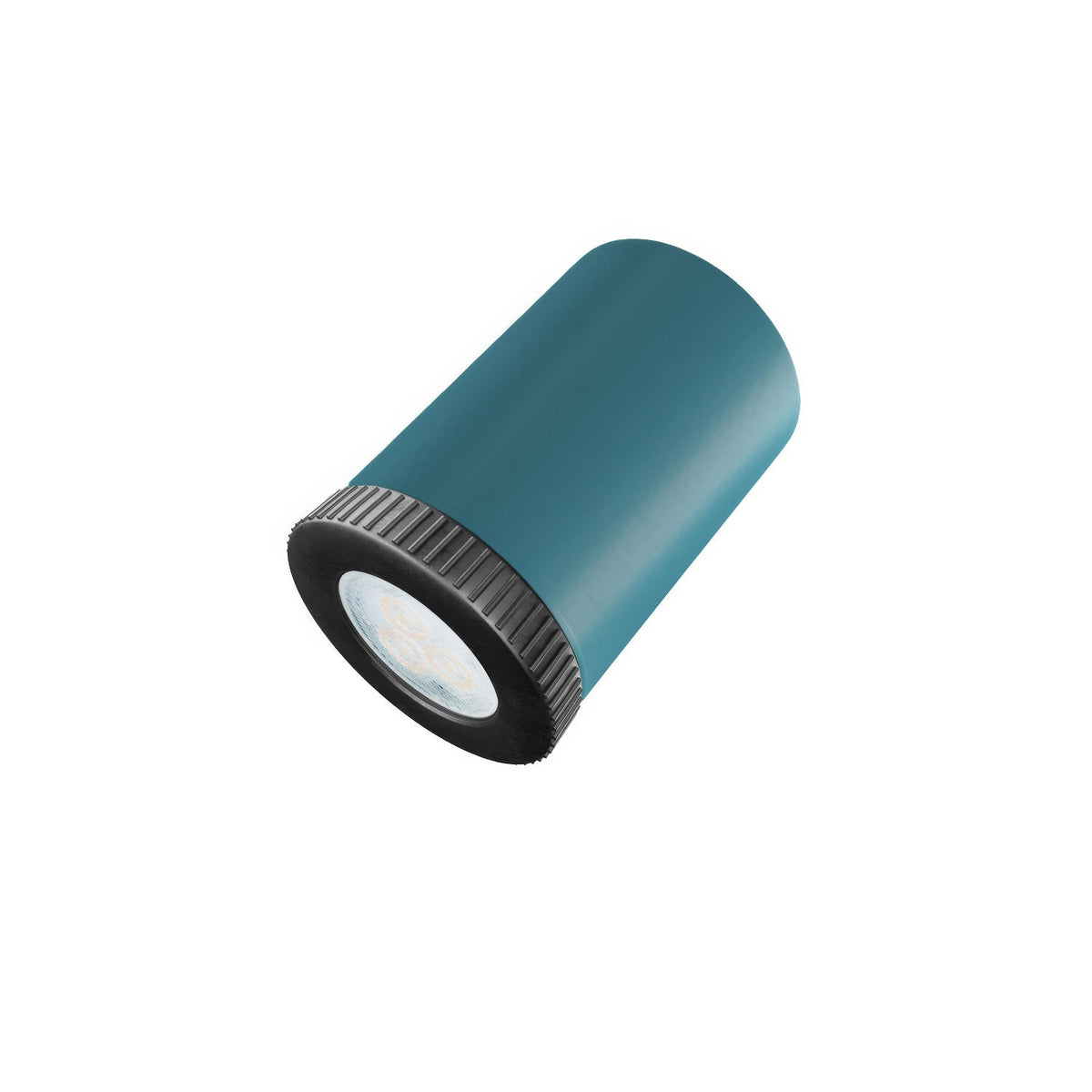 Fermaluce con 2 faretti orientabili Mini Spotlight GU1d0 - Petrolio