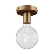 Fermaluce Metal, il punto luce in metallo a parete o soffitto - Bronzo satinato