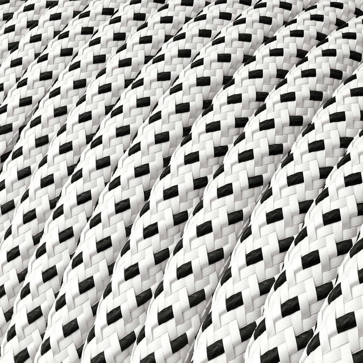 Filo elettrico in tessuto Stracciatella 3D - RT14