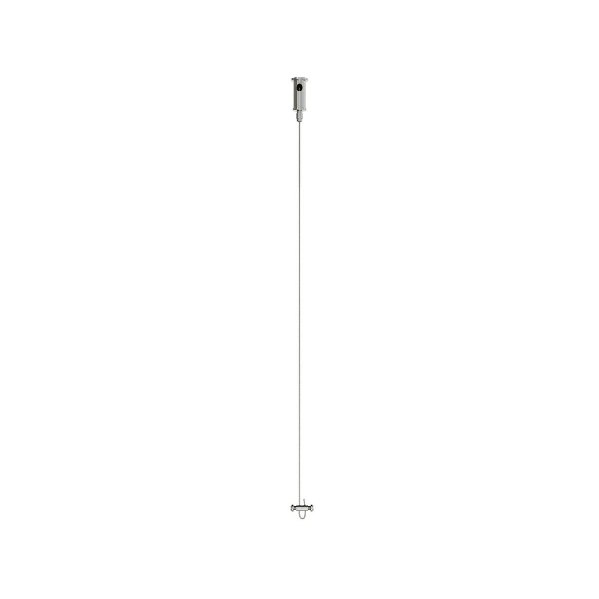 Kit di sospensione indipendente: Tenditore a soffitto, cavo in acciaio 3m e blocco cavi