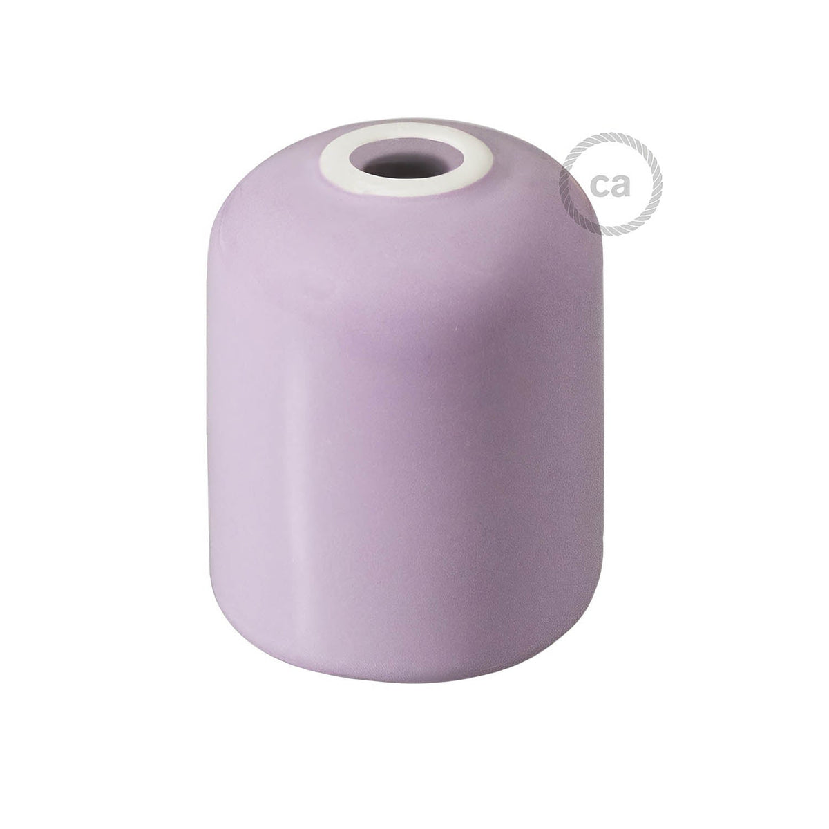 Kit portalampada E27 in ceramica - Lilla