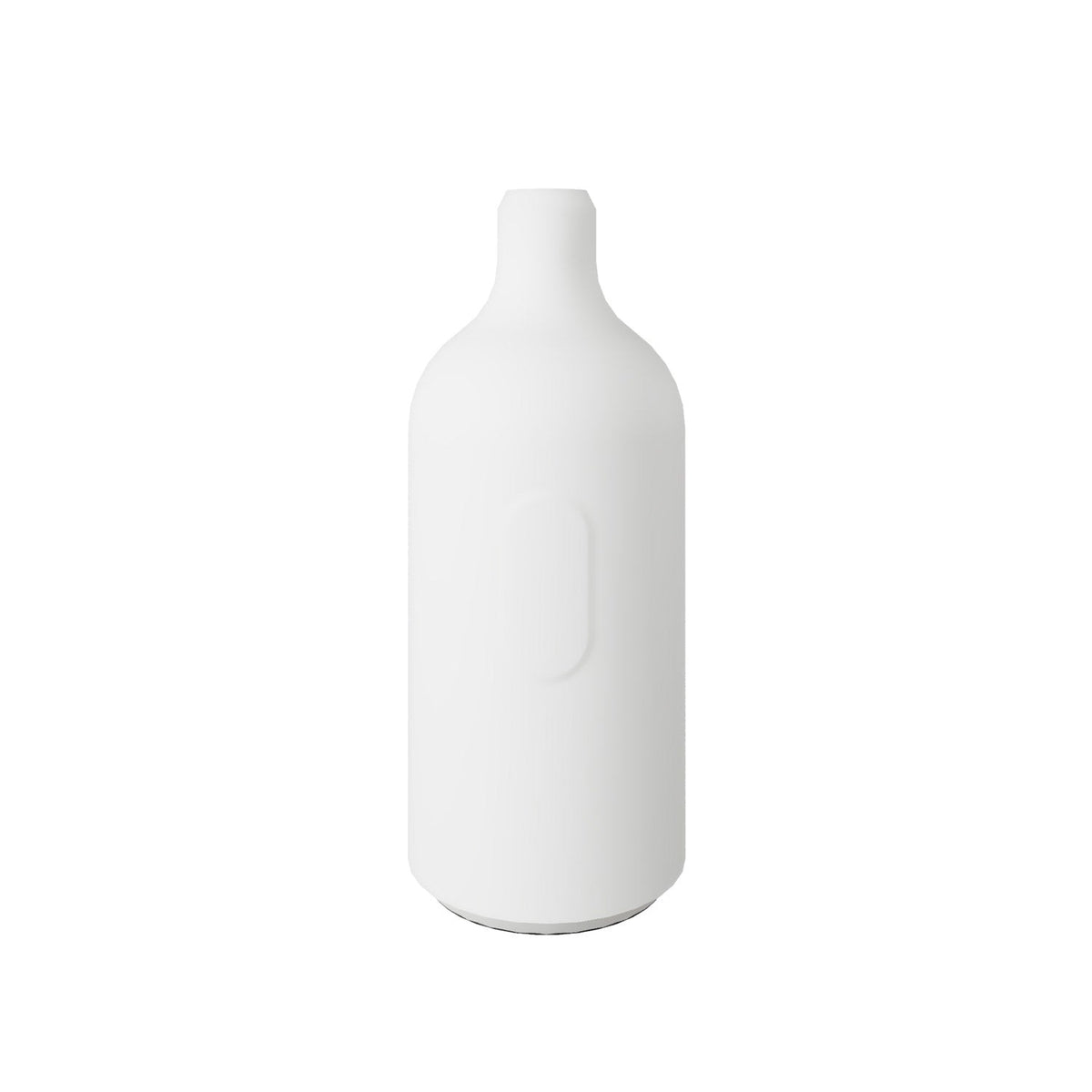 Kit portalampada E27 in silicone con interruttore e serracavo nascosti - Bianco