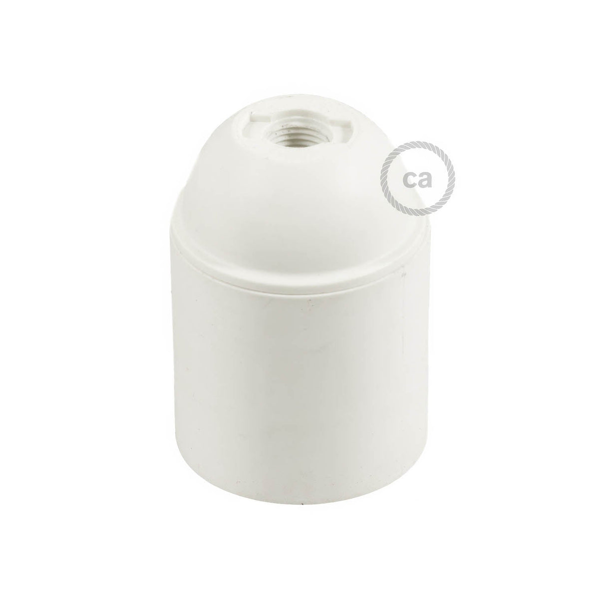 Kit portalampada E27 in termoplastica - Bianco