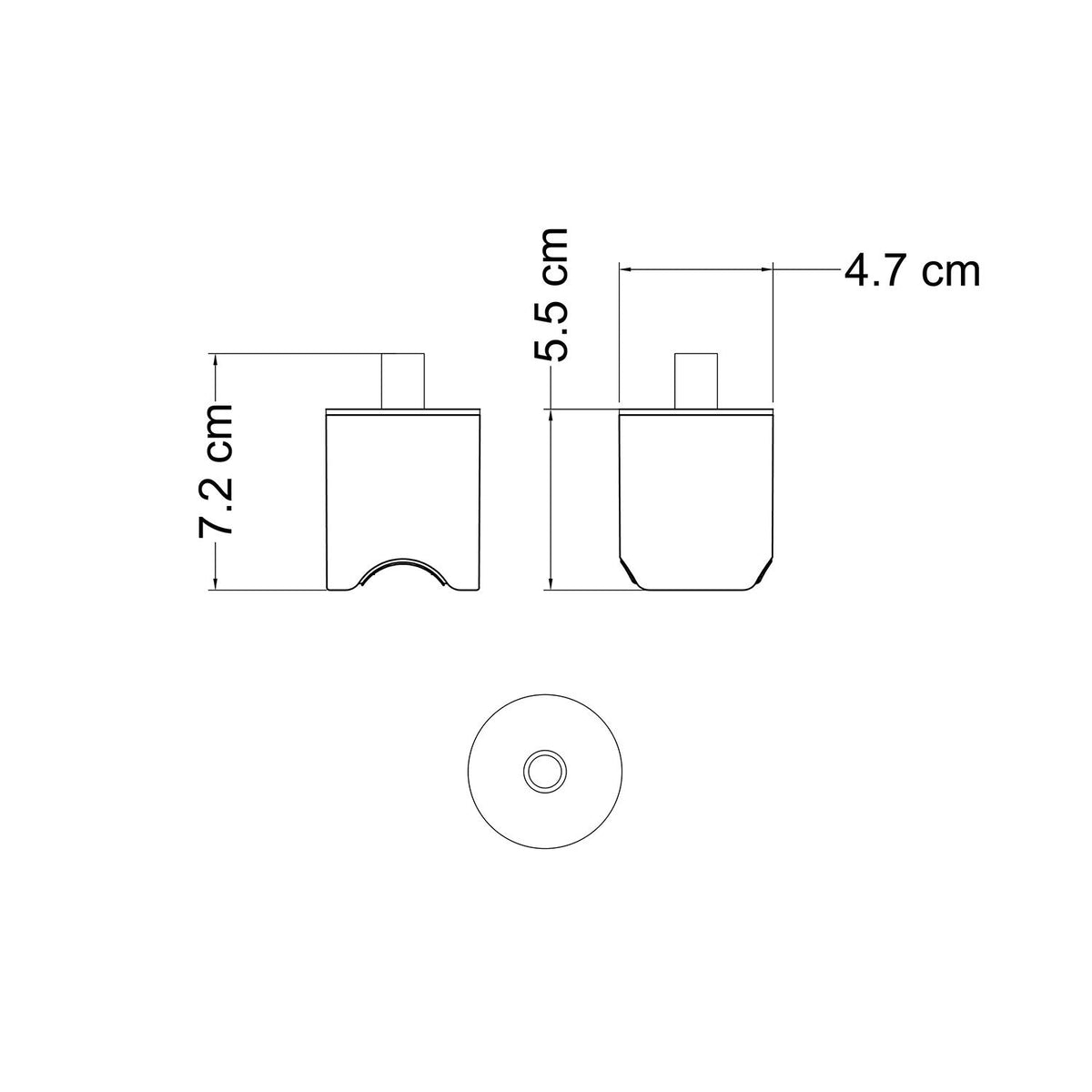 Kit portalampada esse14 per lampade a sospensione con attacco S14d - Neutro