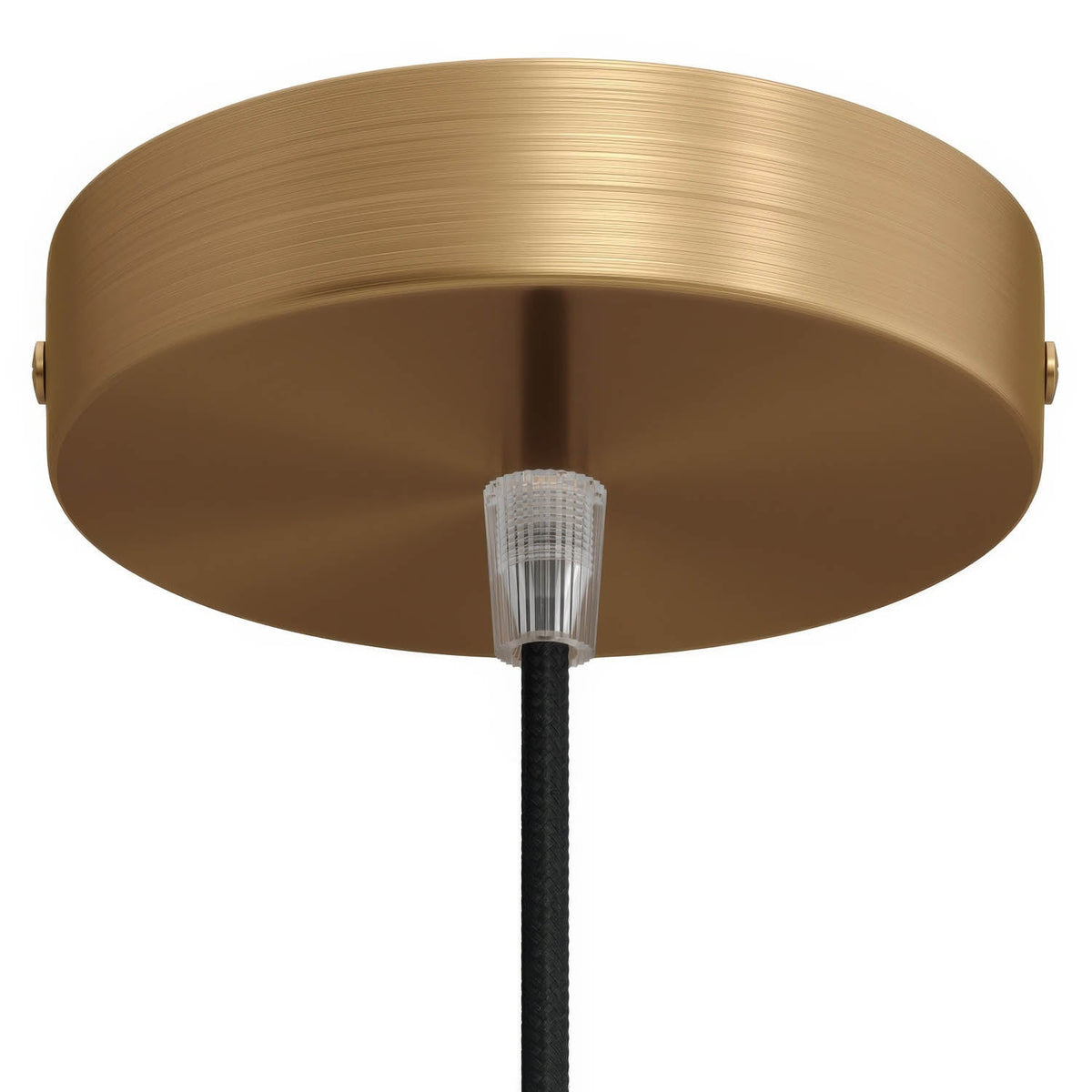 Kit rosone cilindrico in metallo - Bronzo satinato Conico