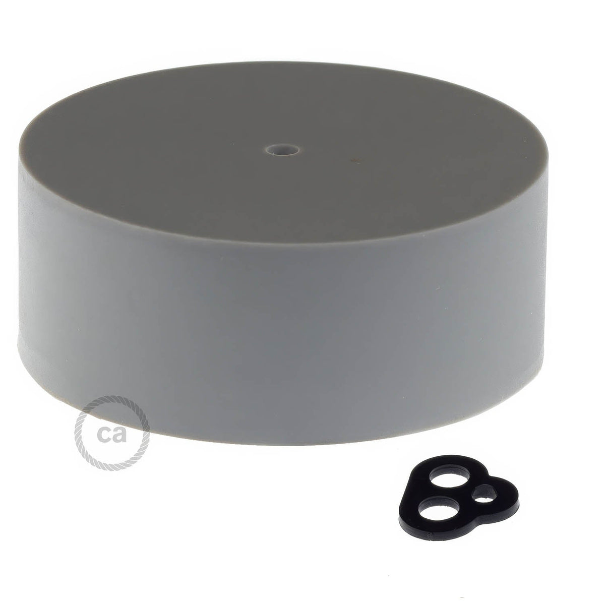 Kit rosone cilindrico in silicone - Grigio