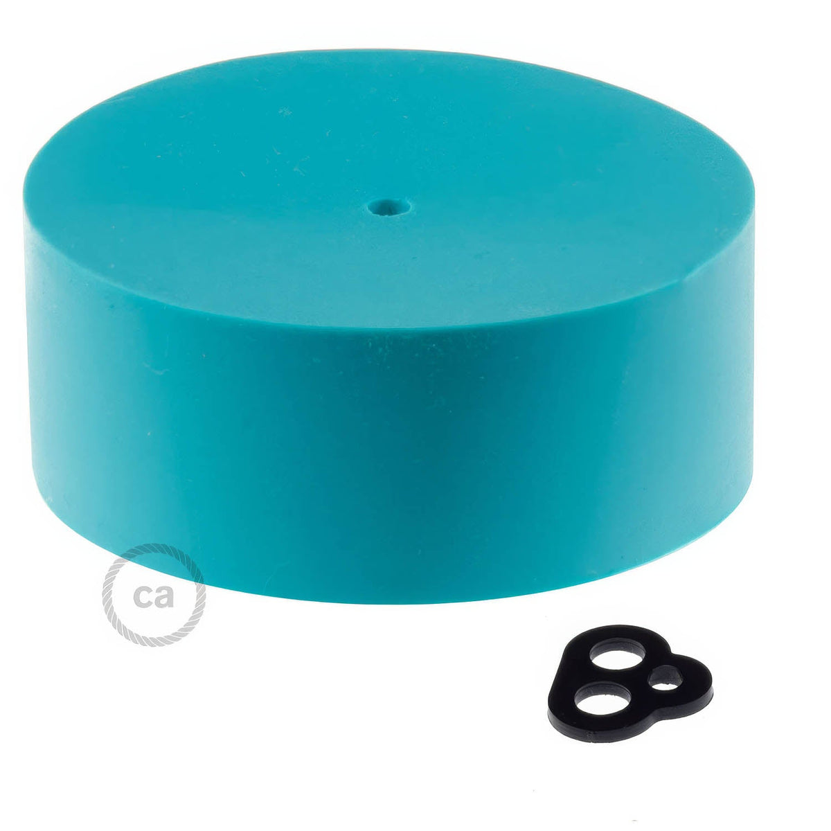 Kit rosone cilindrico in silicone - Turchese