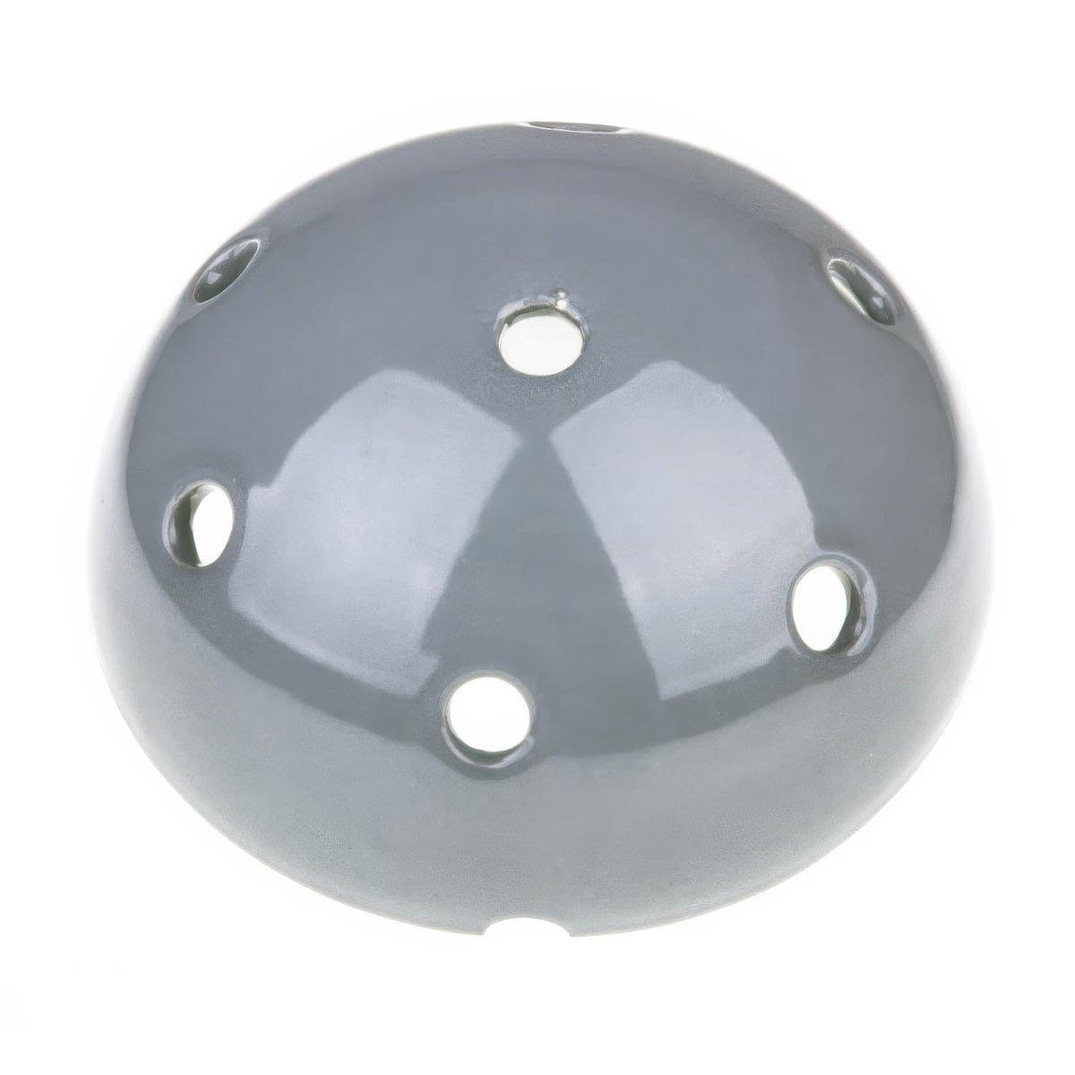Kit rosone in ceramica a 6 fori - Grigio