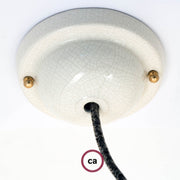 Kit rosone in ceramica semplice - Effetto Craquelet