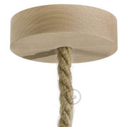 Kit rosone in legno per cordone XL - Neutro