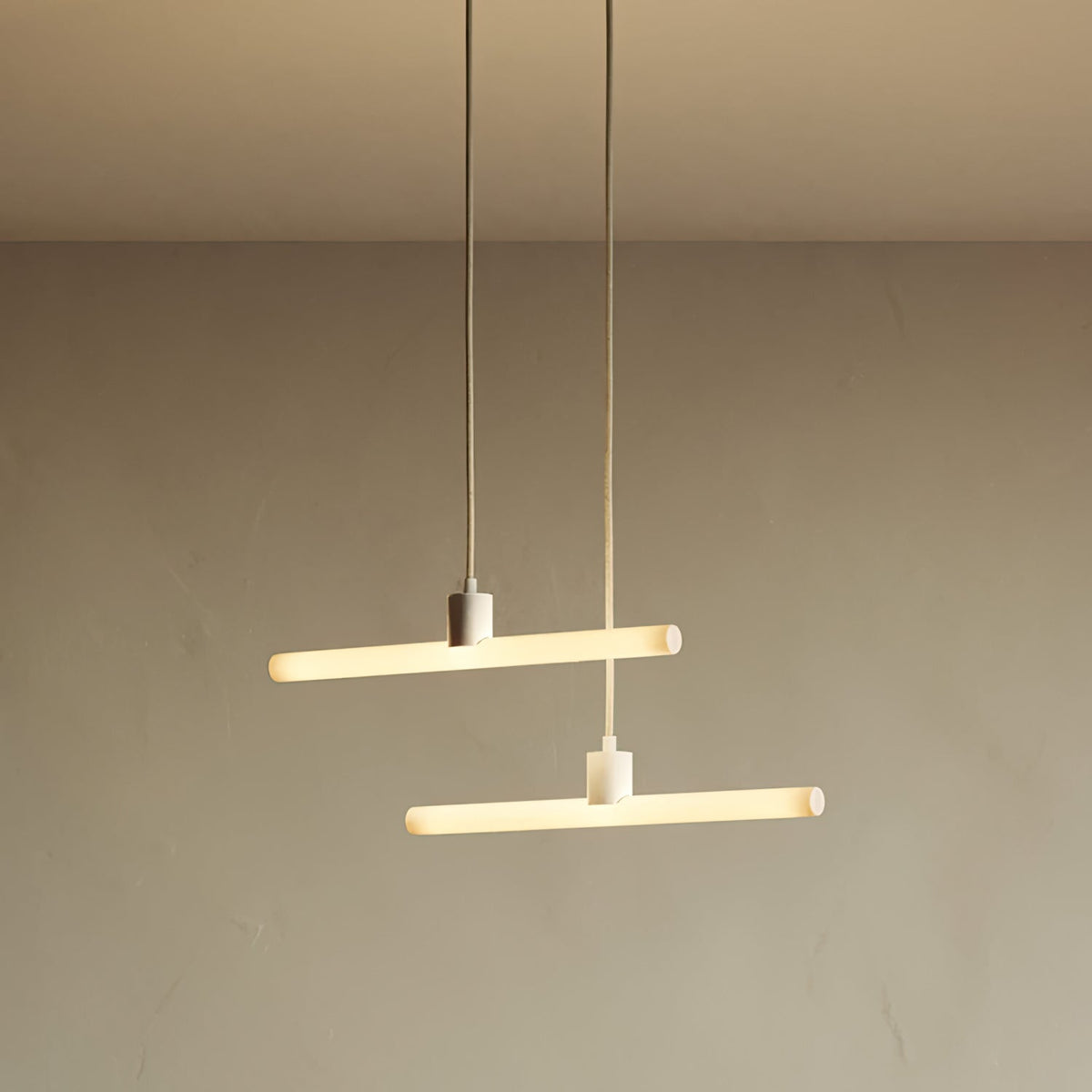 Lampada a sospensione esse14 con attacco S14d - Bianco