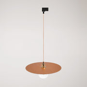 Lampada a sospensione per binari con paralume XL Ellepi - Rame