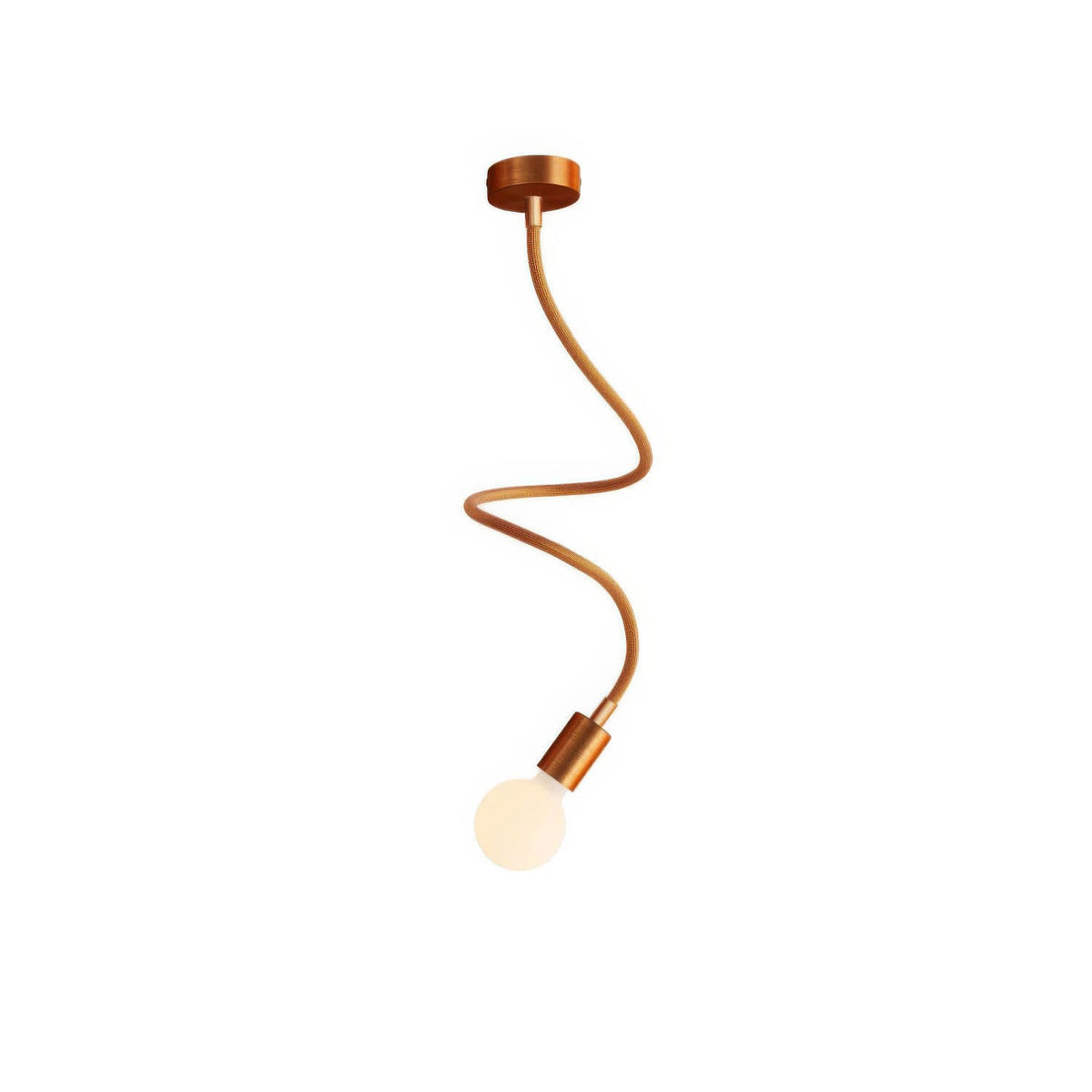 Lampada Creative Flex 90 cm da soffitto - Rame satinato