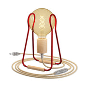 Lampada da tavolo Taché Wood - Rosso