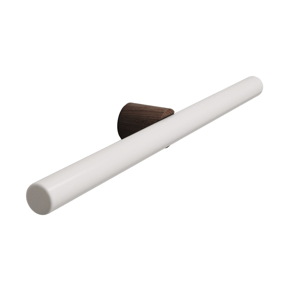 Lampada esse14 da parete o soffitto per lampadina LED S14d - Waterproof IP44 - Effetto Wengé