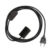 Lampada faretto Mini Spotlight GU1d0 con cablaggio SnakeBis - Nero