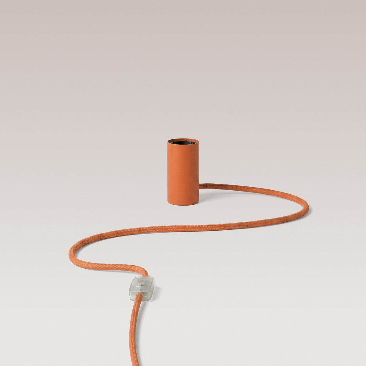 Lampada magnetica plug-in con attacco E27 - Arancione