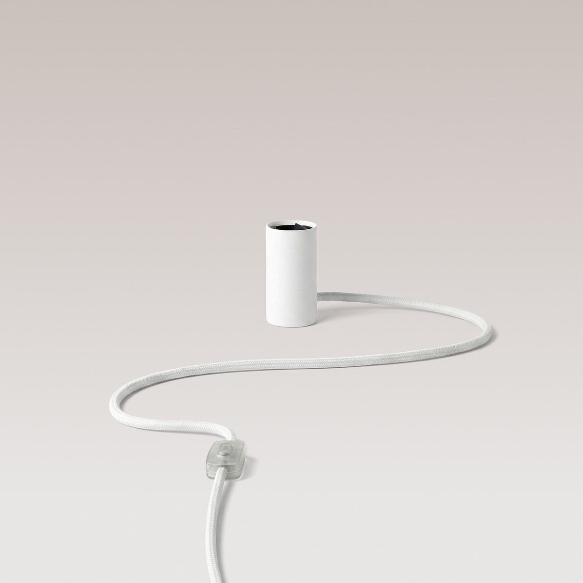 Lampada magnetica plug-in con attacco E27 - Bianco
