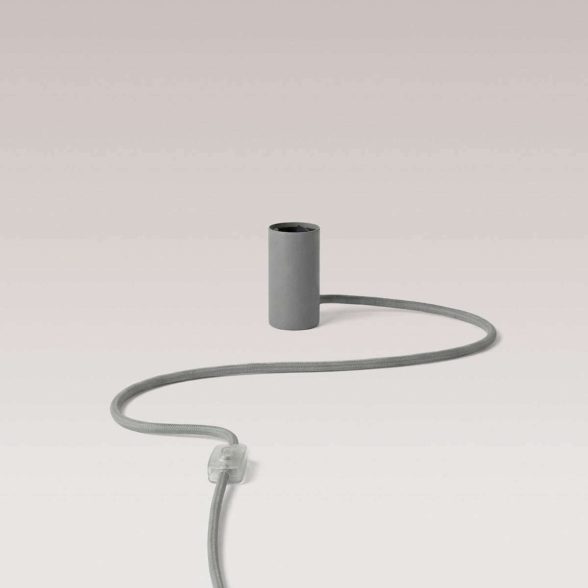 Lampada magnetica plug-in con attacco E27 - Grigio