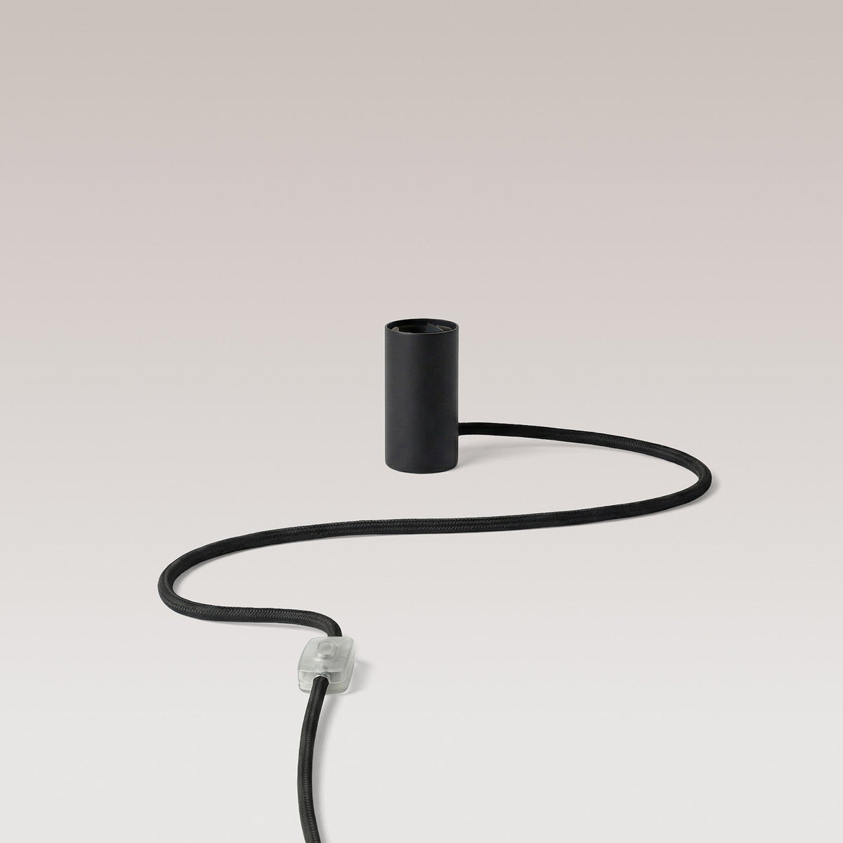 Lampada magnetica plug-in con attacco E27 - Nero