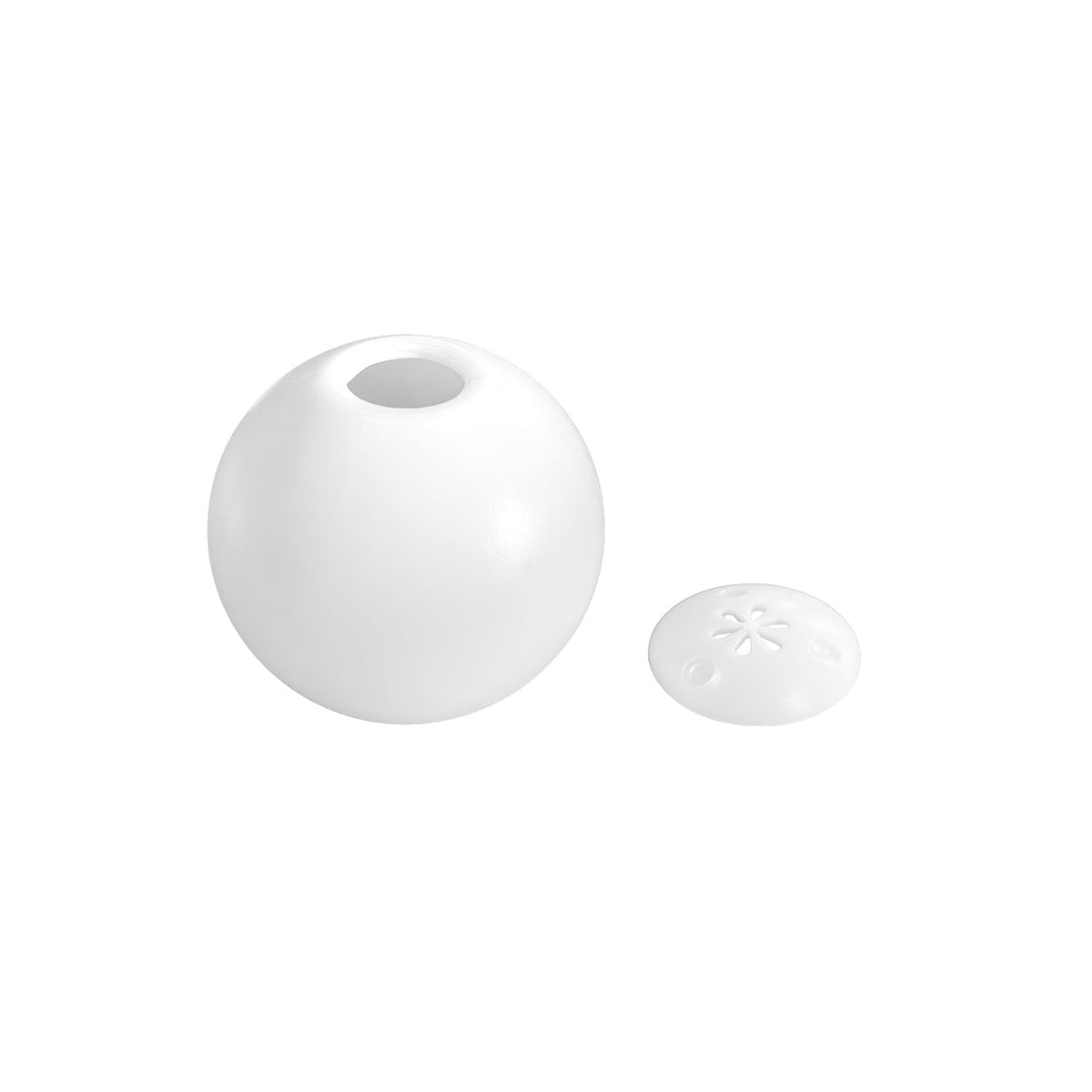 Lampada plug-in da esterno Modulair IP65 con paralume infrangibile Unbreak-a-Ball e cavo SM09