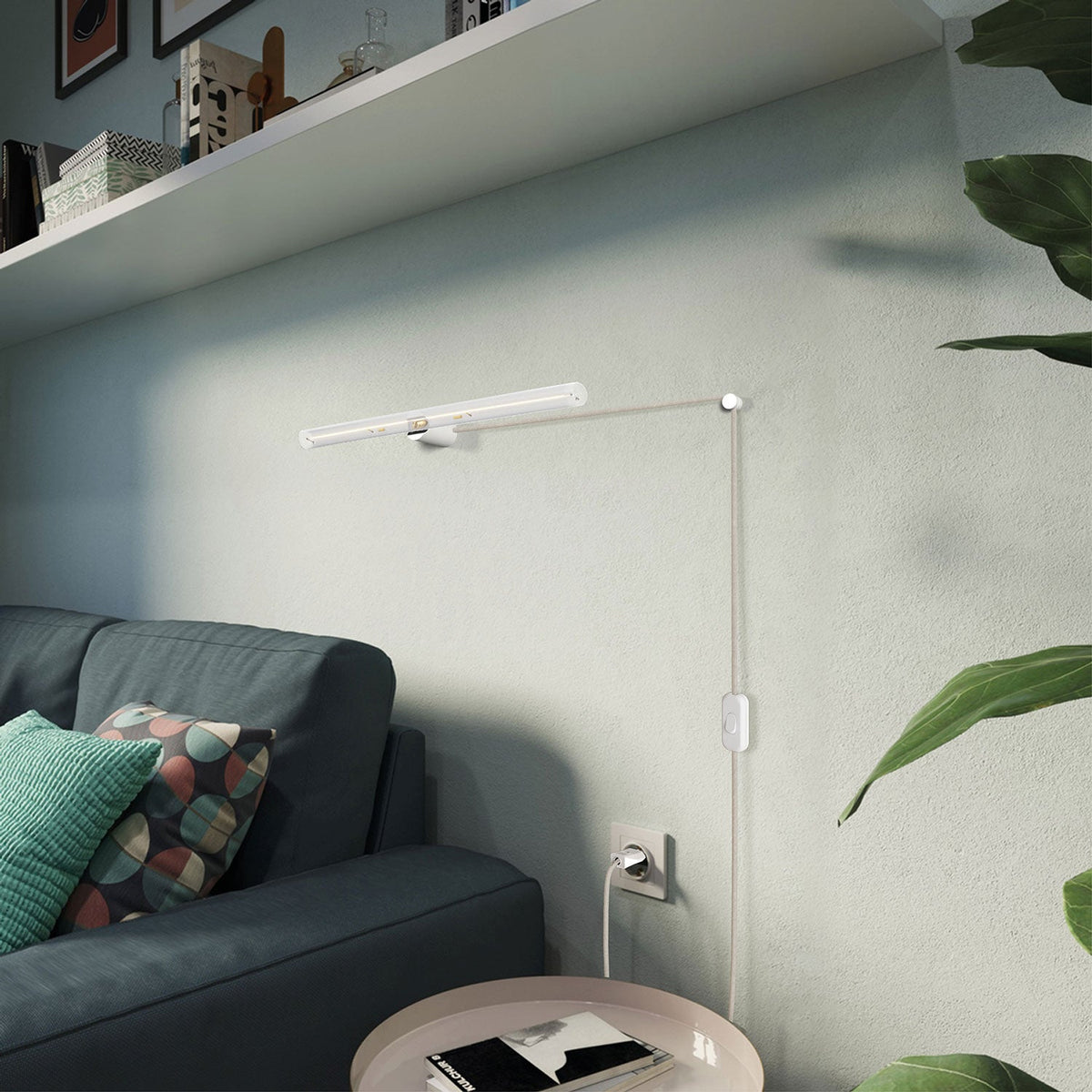 Lampada Spostaluce esse14 con attacco S14d - Bianco