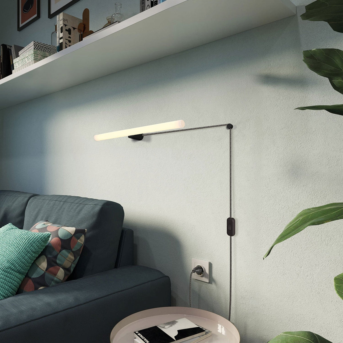 Lampada Spostaluce esse14 con attacco S14d - Nero