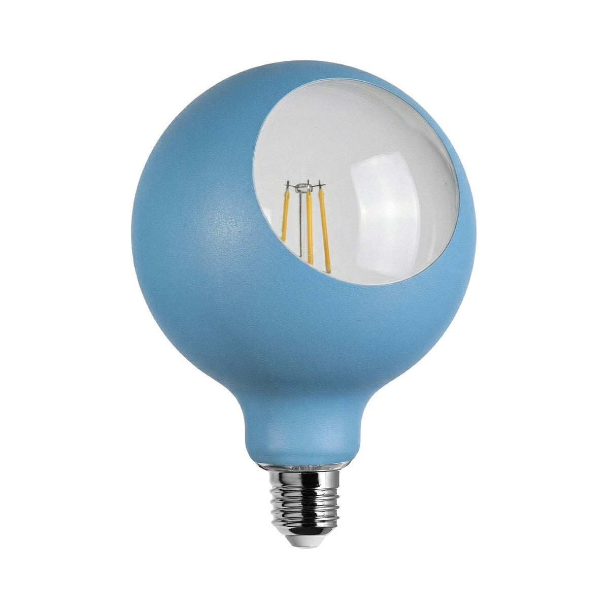 Lampadina LED Camo G125 4,8W 806Lm E27 2700K Dimmerabile - Blu