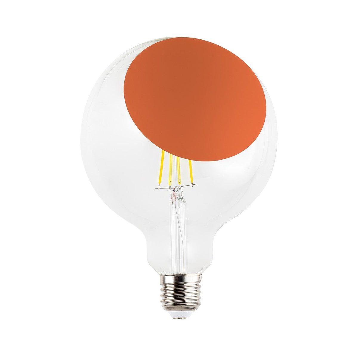Lampadina LED Sofia G125 4,8W 806Lm E27 2700K Dimmerabile - Arancione