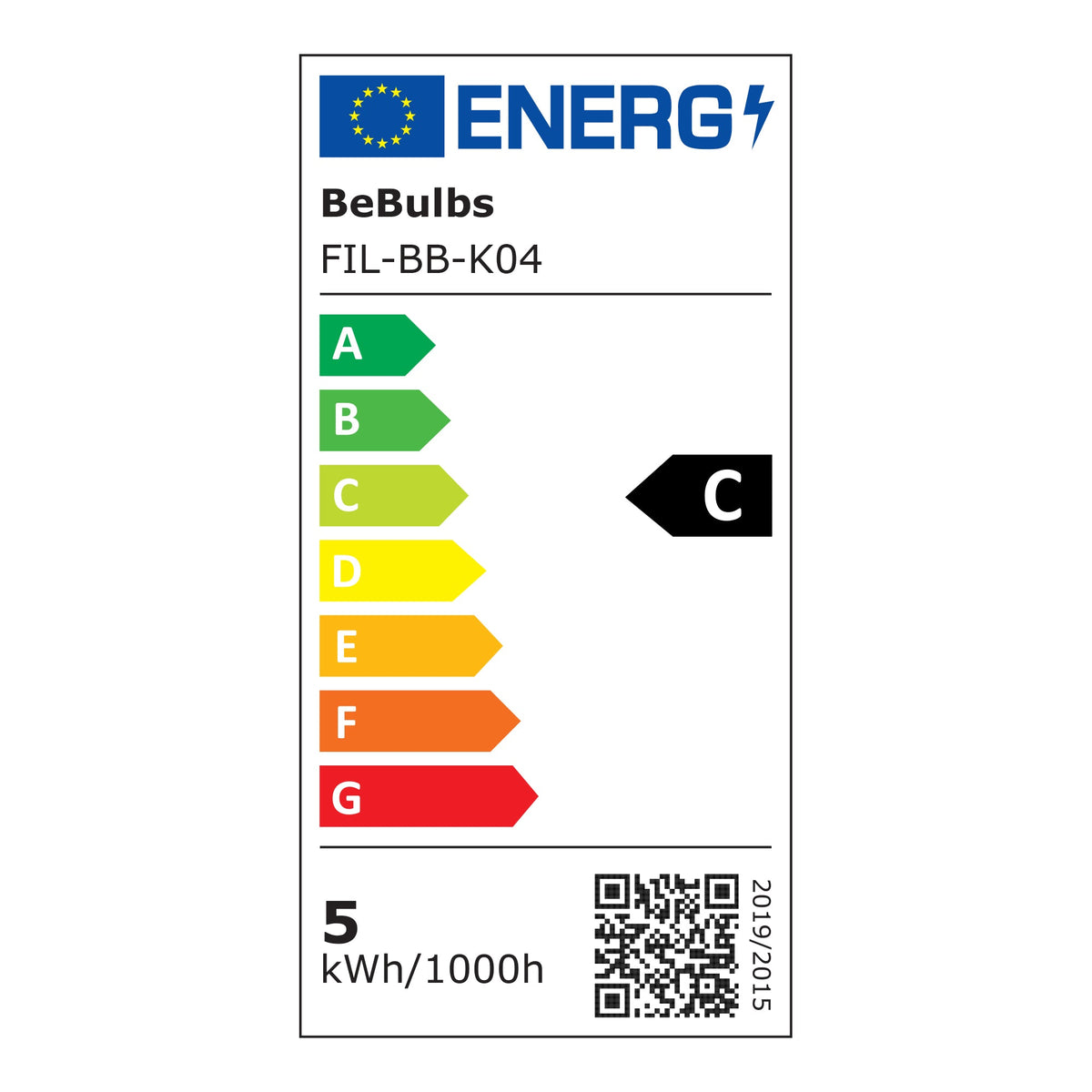 Lampadina LED Talia G125 4,8W 806Lm E27 2700K Dimmerabile - Rosso