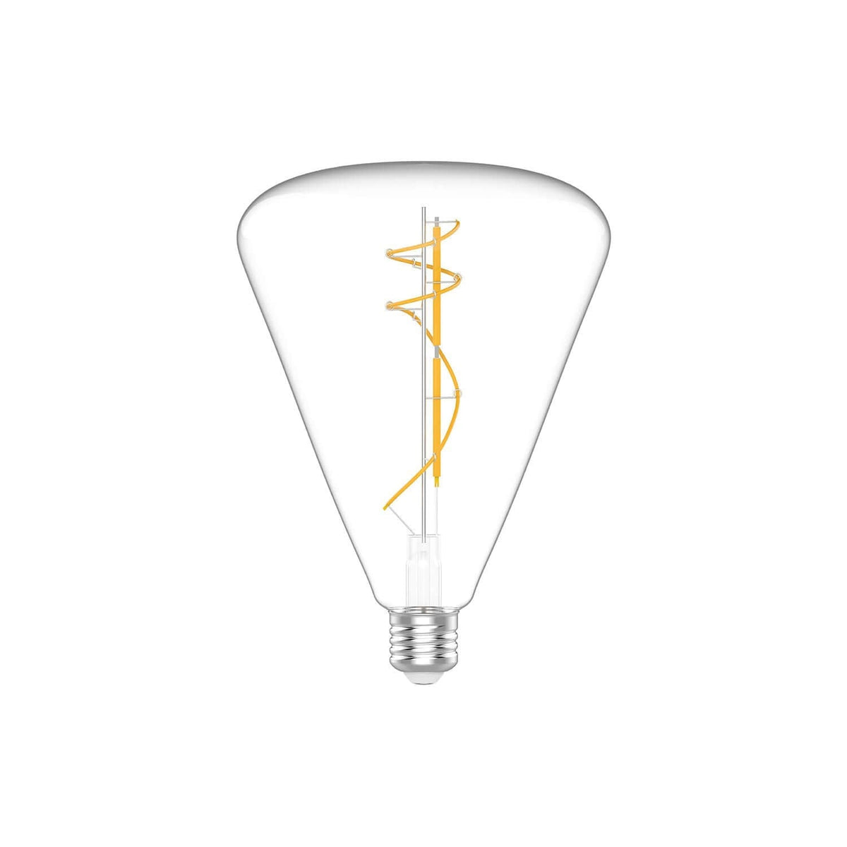Lampadina LED Trasparente Cone 140 11W 1210Lm E27 2700K Dimmerabile - H03