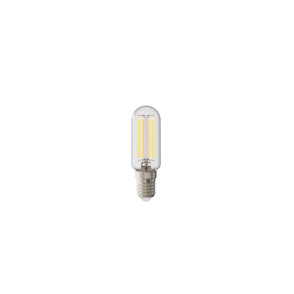 Lampadina LED Trasparente Linea 5V Tubolare T25 1,8W 160Lm E14 2500K Dimmerabile - B07